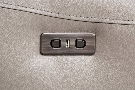 Gorgius Light Gray Power Sofa from Furniture of America - Luna Furniture