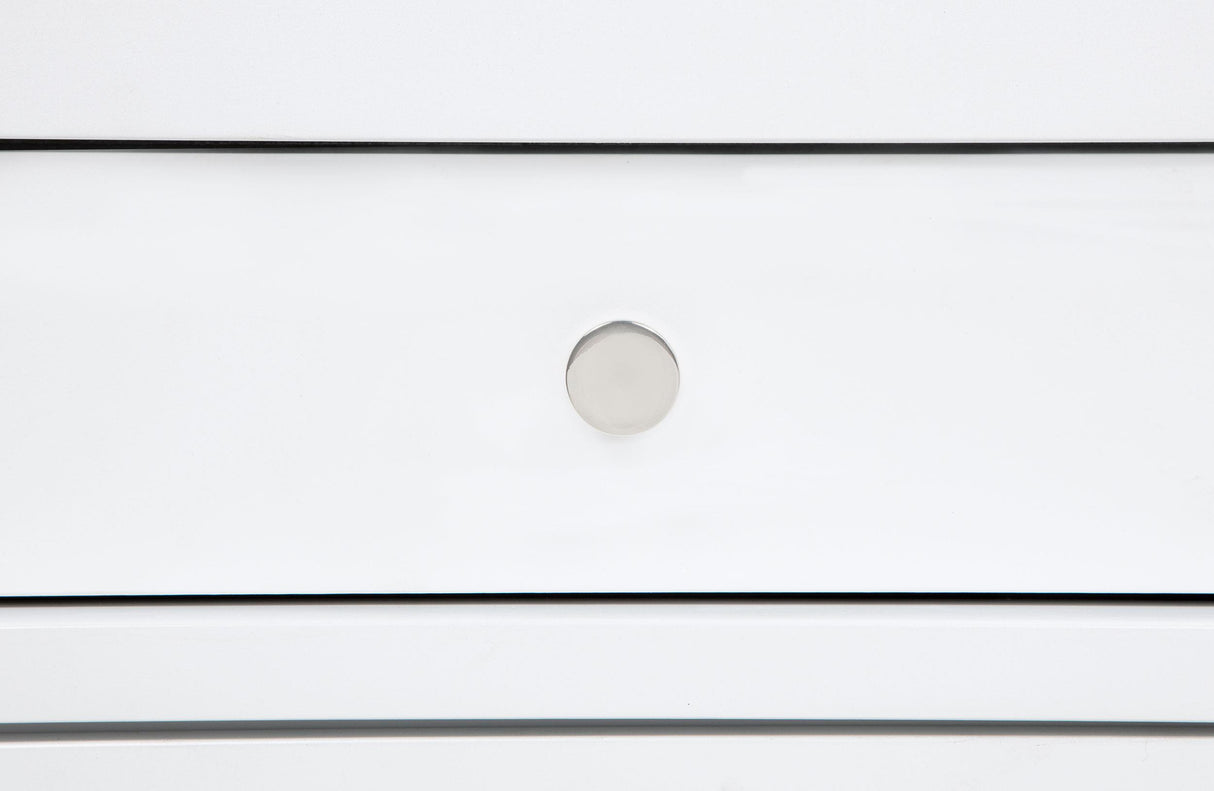 Gracemont White 3-Drawer Bedroom Nightstand Bedside Table from Coaster - Luna Furniture