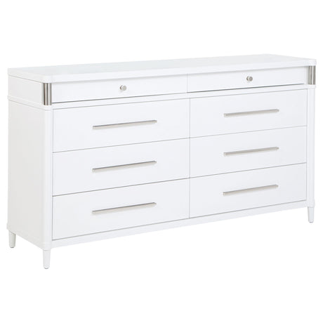 Gracemont White 4-Piece Eastern King Bedroom Set from Coaster - Luna Furniture