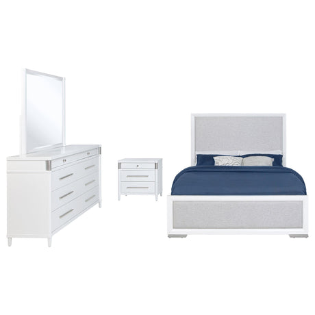 Gracemont White 4-Piece Queen Bedroom Set from Coaster - Luna Furniture
