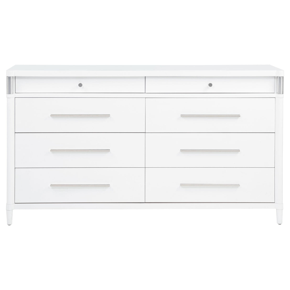 Gracemont White 8-Drawer Bedroom Dresser Cabinet from Coaster - Luna Furniture