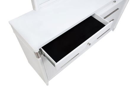 Gracemont White 8-Drawer Bedroom Dresser Cabinet from Coaster - Luna Furniture