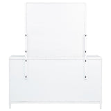 Gracemont White 8-Drawer Bedroom Dresser with Mirror from Coaster - Luna Furniture