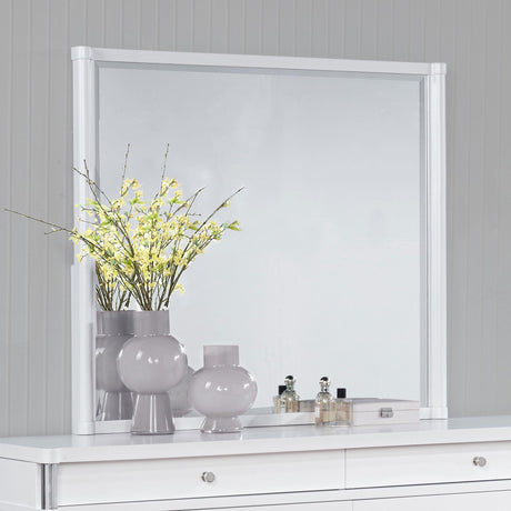 Gracemont White Dresser Mirror (Mirror Only) from Coaster - Luna Furniture