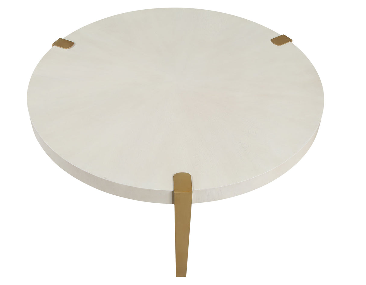 Gracie 3-Piece Table Set, White from Steve Silver - Luna Furniture