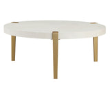 Gracie Coffee Table, White from Steve Silver - Luna Furniture