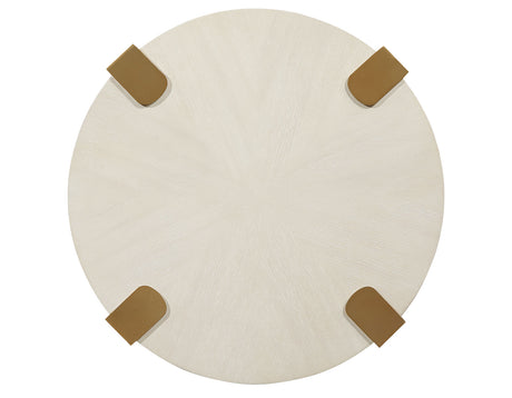 Gracie End Table, White from Steve Silver - Luna Furniture