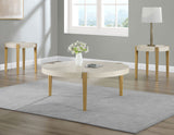 Gracie End Table, White from Steve Silver - Luna Furniture