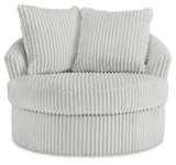 Gramwell Alloy Oversized Swivel Accent Chair from Ashley - Luna Furniture