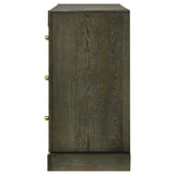 Gran Park Dark Cocoa 6-Drawer Dresser from Coaster - Luna Furniture