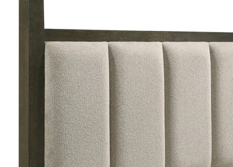 Gran Park Dark Cocoa Eastern King Four Poster Canopy Bed from Coaster - Luna Furniture