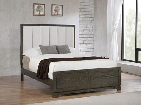Gran Park Dark Cocoa Eastern King Panel Bed from Coaster - Luna Furniture