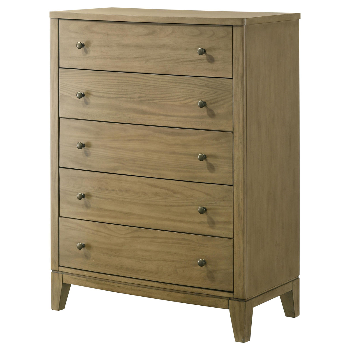 Granada Natural Pine 5-Drawer Bedroom Chest from Coaster - Luna Furniture