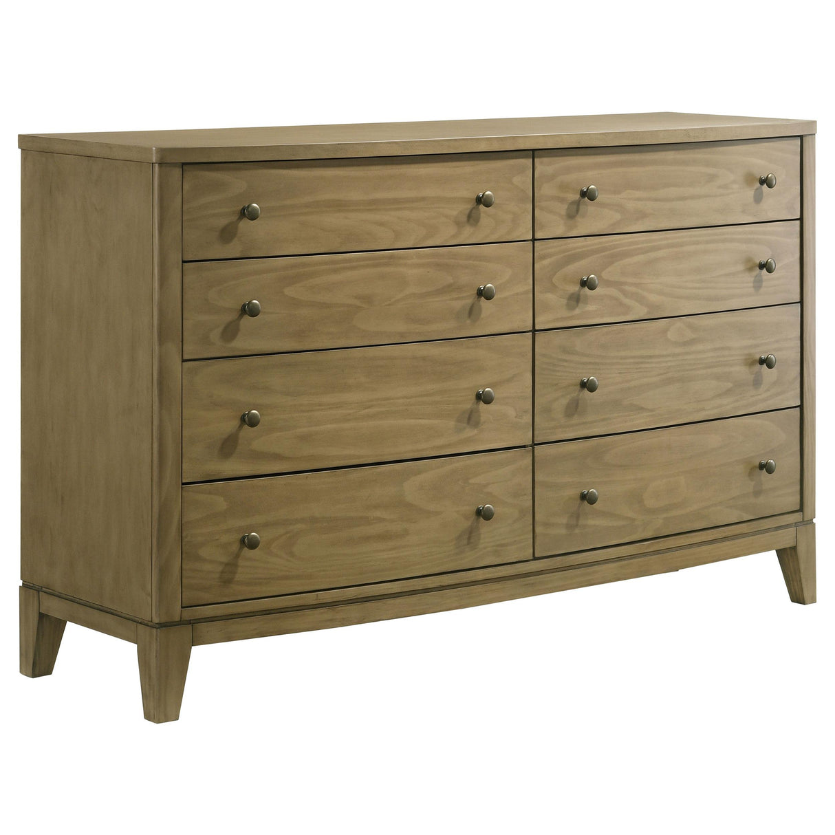 Granada Natural Pine 8-Drawer Dresser Cabinet from Coaster - Luna Furniture