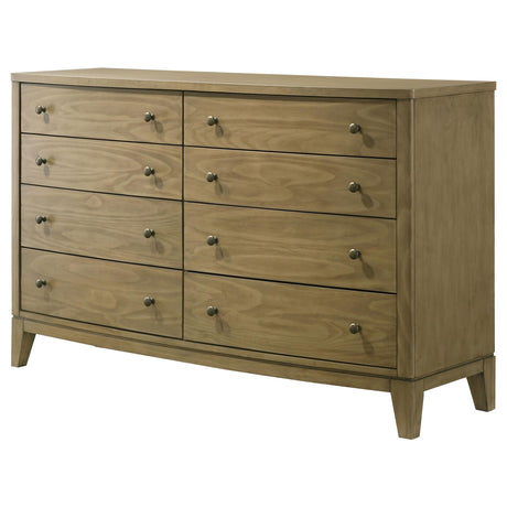 Granada Natural Pine 8-Drawer Dresser Cabinet from Coaster - Luna Furniture