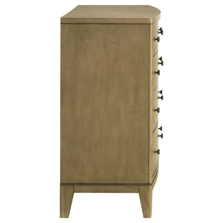 Granada Natural Pine 8-Drawer Dresser Cabinet from Coaster - Luna Furniture