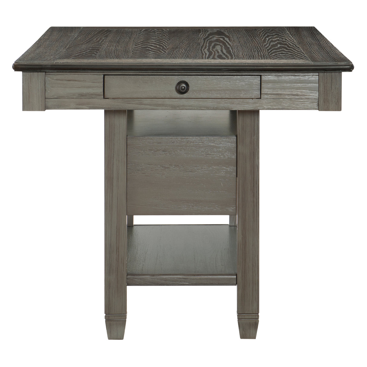 Granby Antique Gray 5-Piece Counter Height Set from Homelegance - Luna Furniture