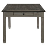 Granby Antique Gray 5-Piece Dining Set from Homelegance - Luna Furniture
