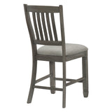 Granby Antique Gray 7-Piece Counter Height Set from Homelegance - Luna Furniture