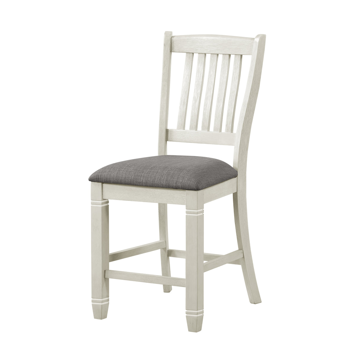 Granby Antique White 7-Piece Counter Height Set from Homelegance - Luna Furniture