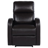 Grant Brown Upholstered Power Recliner Chair from Coaster - Luna Furniture