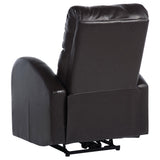 Grant Brown Upholstered Power Recliner Chair from Coaster - Luna Furniture