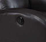 Grant Brown Upholstered Power Recliner Chair from Coaster - Luna Furniture