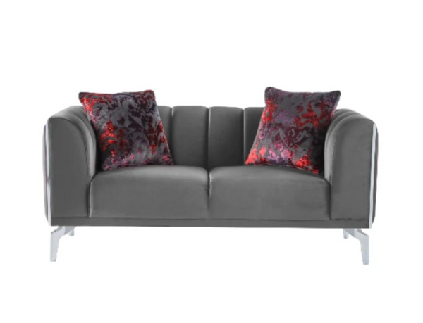 Gravita Deren Anthracite Loveseat