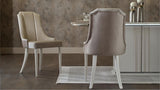 Gravita Deren Beige Dining Chair, Set of 2 from Bellona - Luna Furniture