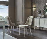 Gravita Deren Beige Dining Chair, Set of 2 from Bellona - Luna Furniture
