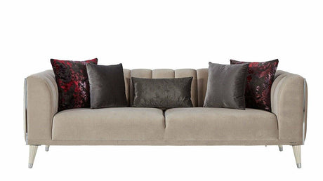 Gravita Deren Beige Loveseat from Bellona - Luna Furniture