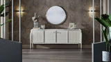 Gravita Deren Beige Dining Chair, Set of 2 from Bellona - Luna Furniture