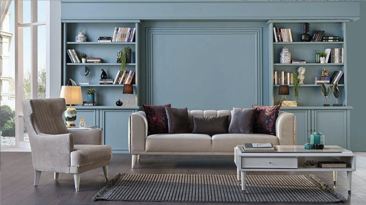 Gravita Anthracite Coffee Table from Bellona - Luna Furniture