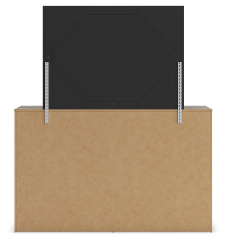 Graystorm Brown Gray Dresser and Mirror from Ashley - Luna Furniture