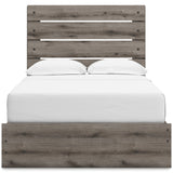 Graystorm Brown Gray Panel Storage Bedroom Set from Ashley - Luna Furniture
