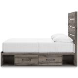 Graystorm Brown Gray Panel Storage Bedroom Set from Ashley - Luna Furniture