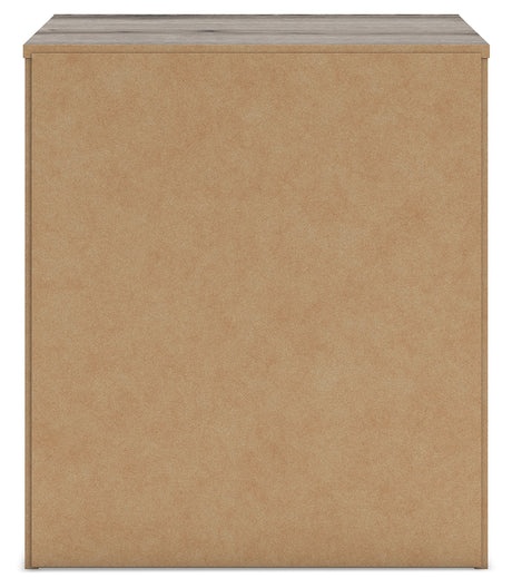 Graystorm Full Panel Bed with Mirrored Dresser, Chest and 2 Nightstands in Brown Gray from Ashley - Luna Furniture