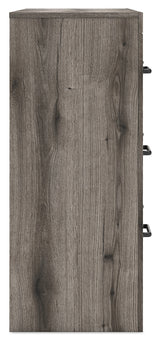 Graystorm Full Panel Bed with Storage with Dresser in Brown Gray from Ashley Furniture - Luna Furniture