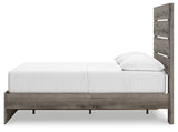 Graystorm Full Panel Bed with Storage with Dresser in Brown Gray from Ashley Furniture - Luna Furniture