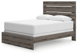Graystorm Queen Panel Bed with Dresser in Brown Gray from Ashley - Luna Furniture