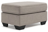 Greaves Stone Chair and Ottoman from Ashley - Luna Furniture