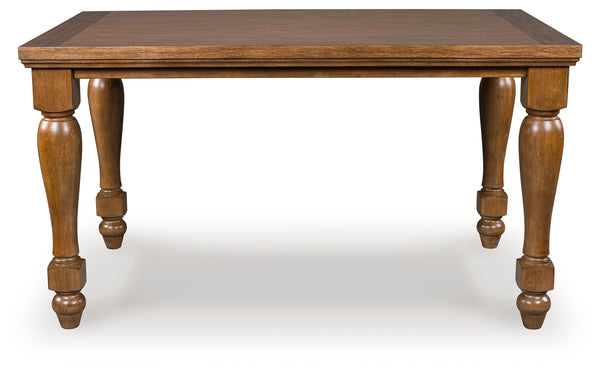 Greddinton Brown Counter Height Dining Table
