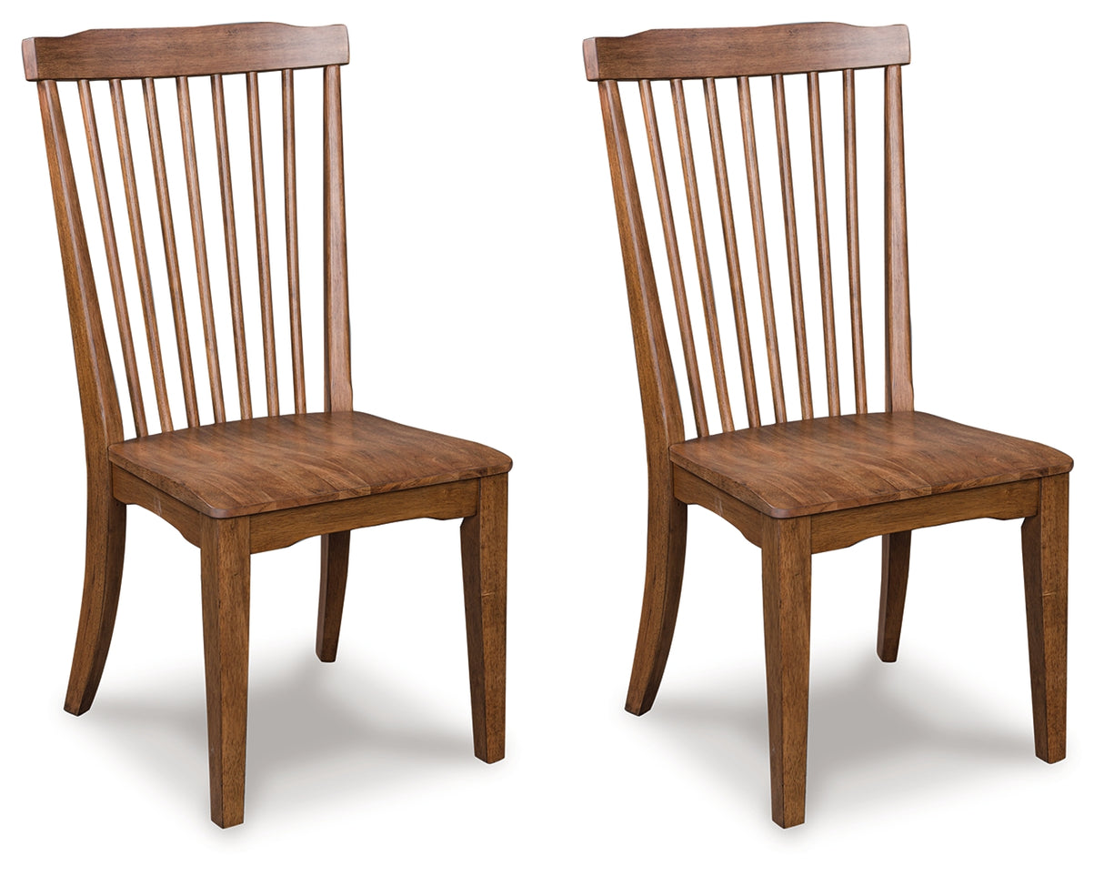 Greddinton Brown Dining Chair, Set of 2 from Ashley Furniture - Luna Furniture