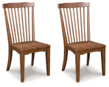 Greddinton Brown Dining Chair, Set of 2 from Ashley Furniture - Luna Furniture