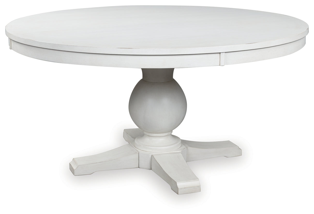 Greddinton White Dining Table from Ashley - Luna Furniture