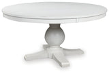 Greddinton White Dining Table from Ashley - Luna Furniture