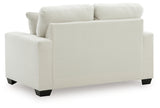 Greenbriar Ivory Loveseat from Ashley - Luna Furniture