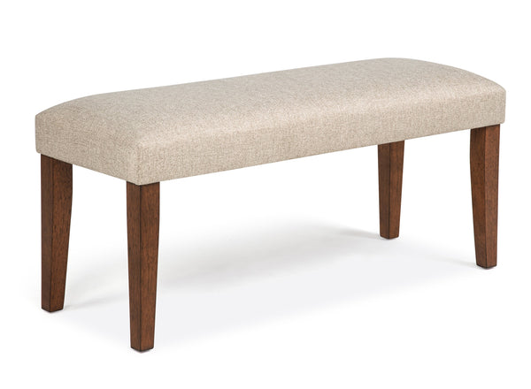 Gregory Beige/Brown Dining Bench