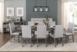 Gresham Gray 90" Extendable Dining Set from Homelegance - Luna Furniture