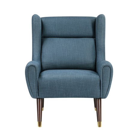 Greta Blue Accent Chair from Homelegance - Luna Furniture